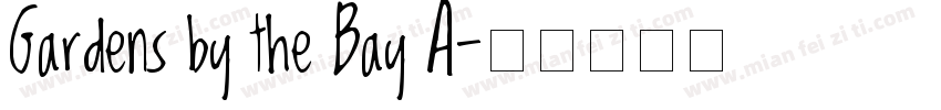 Gardens by the Bay A字体转换